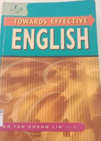 Image of TOWARDS EFFECTIVE ENGLISH