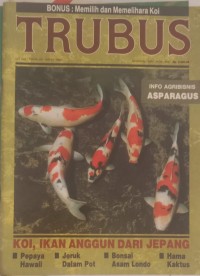 Image of TRUBUS : INFO AGRIBISNIS ASPARAGUS